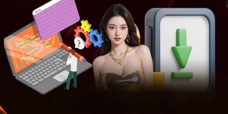 Tuần tự quy trình tải app 33WIN